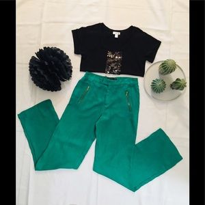 ZARA straight pants with pockets on the sides